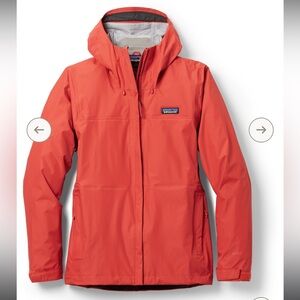 Patagonia Torrentshell 3L Rain Jacket Size M Pimento Red